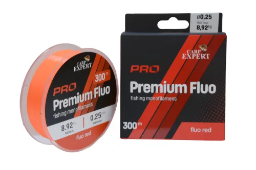 CARP EXPERT PROPREMIUM FLUO RED 0,25MM 300M FLUO RED 8,92KG