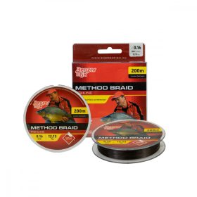  BRAIDED LINE BENZAR MIX METHOD BRAID TEFLON, DARK BROWN, 200M, 0,16MM