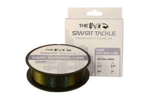 THE ONE CARP NATURAL LINE NEUTRAL GREEN 300M 0.28MM 10,45KG 23LB