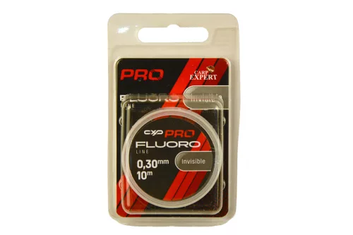 CARP EXPERT PRO INVISIBLE LINE FLUOROCARBON ÁTLÁTSZÓ ZSINÓR 0,30MM 10M