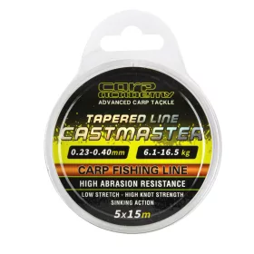 CARP ACADEMY Castmaster Tapered Line 5x15m 0.26-0.40mm