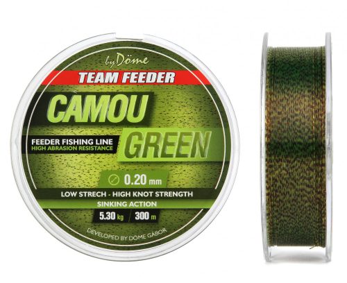 By Döme TF Camou Green 300m 0.22mm