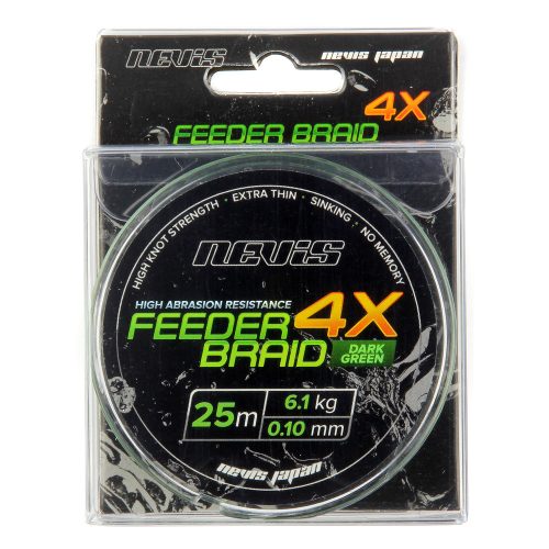 NEVIS Feeder Braid 0.12mm 25m