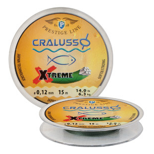 HOOKLINK BRAID CRALUSSO XTREME BRAIDED, MOSS GREEN, 15M, 08MM