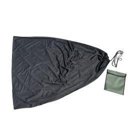 CARP ACADEMY Pontyzsák BLACK + tartó 110x140