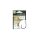HOOK MARUTO 8346-BL, BARBLESS, BLACK NICKEL, (10 pcs/pack), SIZE 6