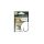 HOOK MARUTO 8366-BL, BARBLESS, BLACK NICKEL, (10 pcs/pack), SIZE 4