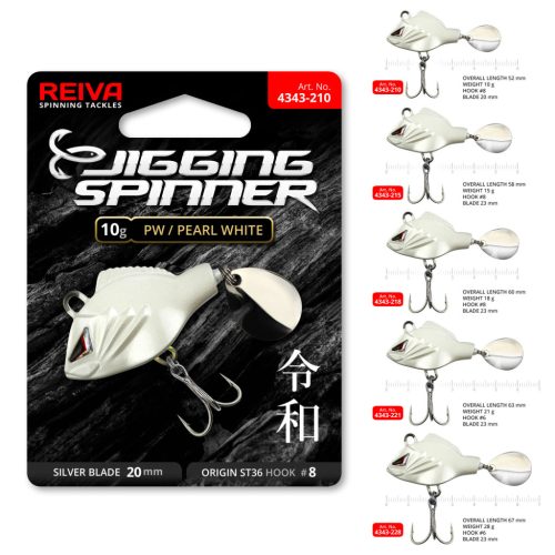 REIVA Jigging Spinner 15g