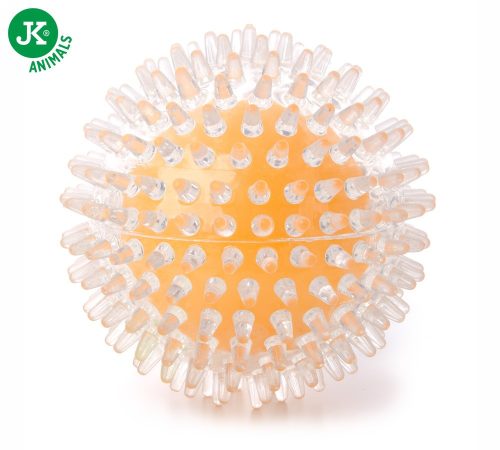 JK Tüskés labda úszó 9cm strapabíró SÁRGA