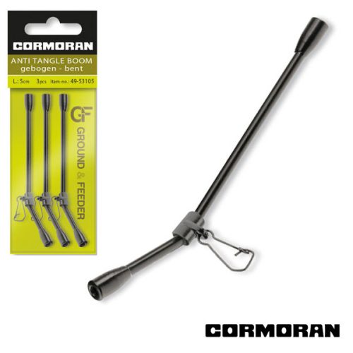 CORMORAN Gubancgátló cső 10cm 3/cs. fekete