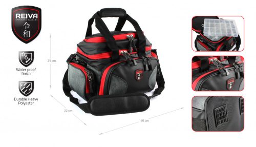 REIVA Reiva Kingfisher pergető táska 40x22x25cm 4 dobozzal