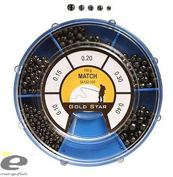 SPLIT SHOT SET FOR COMPETITION MATCH 150G