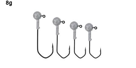 TWISTER HEAD NATUR 4/0 EUROJIG 6G