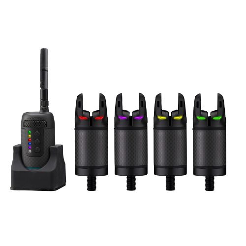 Prologic K3 BITE ALARM SET 4+1 RED/GREEN/YELLOW/BLUE