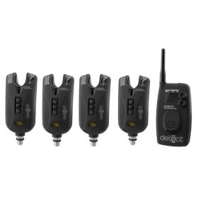 CARP ACADEMY Detect elektromos kapásjelző 4+1 szett