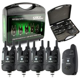   CARP ACADEMY Mojo XTI elektromos kapásjelző 4+1 szett  AKCIÓ -20%