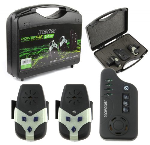 NEVIS Powercat elektromos kapásjelző 2+1 szett  AKCIÓ -20%