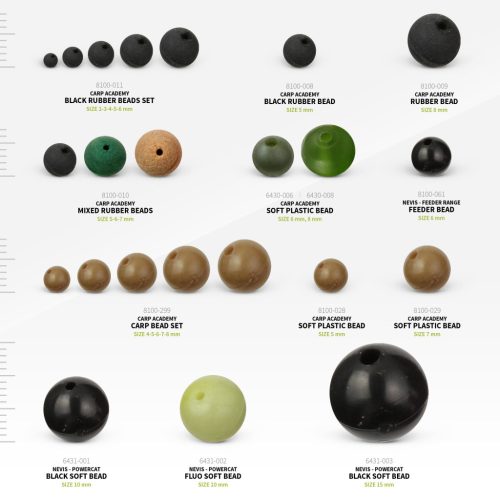 CARP ACADEMY Gumigyöngy puha 20db/8mm