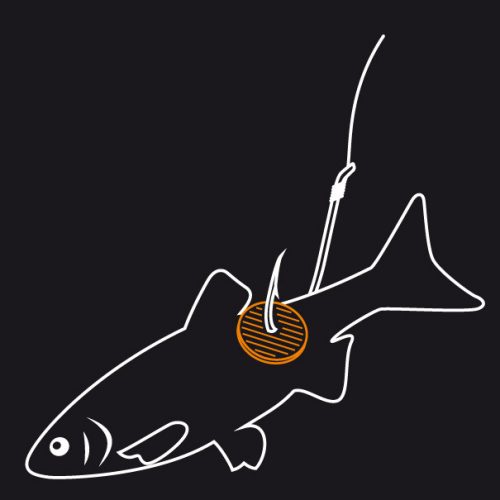 NEVIS Csalihal rögzítő stopper 20db/cs