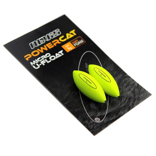 NEVIS Powercat micro U-float 1.5g sárga  2db/cs