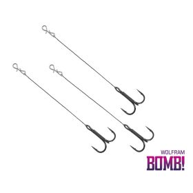 BOMB! Twisto RIGS Wolfram / 3db #4/10cm