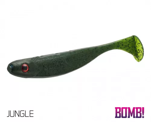 BOMB! Gumihal Rippa / 5db 5cm/NERO