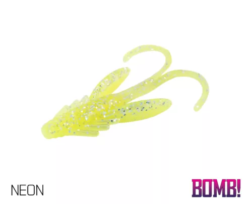 BOMB! Gumihal Nympha / 10db 2,5cm/NEON