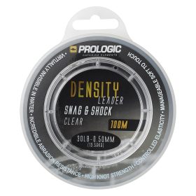   PROLOGIC DENSITY SNAG & SHOCK LEADER 100M 0.60MM 20.41KG 45LBS CLEAR