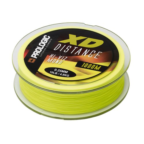 PROLOGIC XD DISTANCE MONO 1000M 0.35MM 8.10KG 18LBS HI-VIZ YELLOW