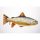 PILLOW THE BROWN TROUT 62 CM