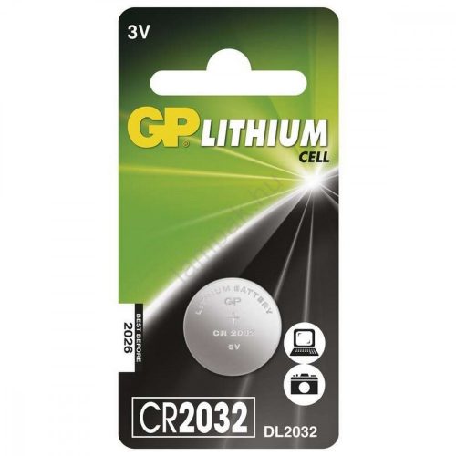 GP LITHIUM BATTERY CR2032-3V bl/5