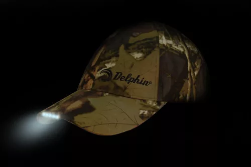 Nyári sapka Delphin LED camouflage