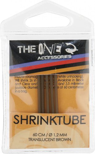 THE ONE SHRINK TUBE 60CM 1,2MM TRANSLUCENT BROWN