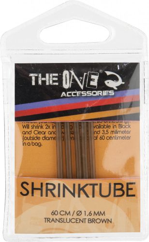 THE ONE SHRINK TUBE 60CM 1,6MM TRANSLUCENT BROWN