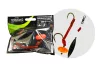 WIZARD MONSTER RIVER UPOSE PRO DOUBLE MONOBRAID RIG 30G 7/0+9/0 CLASSIC
