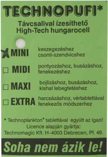 TECHNOPUFI SZINES EXTRA ÁNIZS