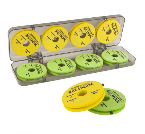 FEEDER RIG BOX WITH 8 SPOOLS 6,5CM