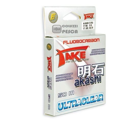 Akashi Ultraclear 50m fluorocarbon 0.14mm
