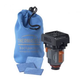   THERMACELL - VILÁGJÁRÓ" KÉSZÜLÉK - MINI KEMPING GÁZPALACKRA SZERELHETŐ /GÁZPALACK NÉLKÜL/"