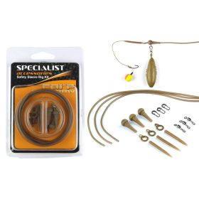   CARP ACADEMY Komplett végszerelék-lágy csövön 3db (356406)