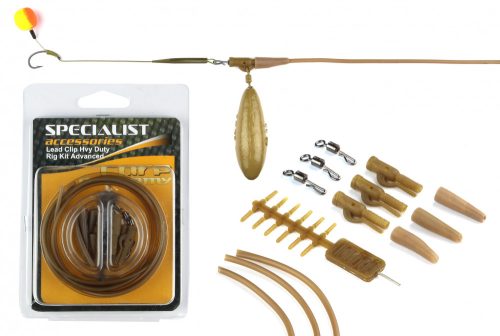 CARP ACADEMY Komplett végszerelék-lágy csövön 3db (356467)