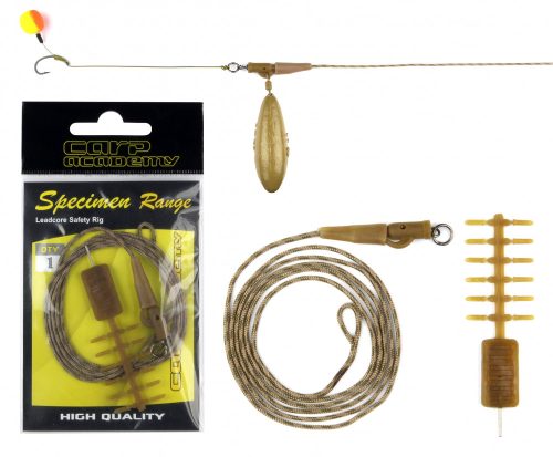 CARP ACADEMY Ólombetétes előke biztonsági kapoccsal 35lbs (359061)