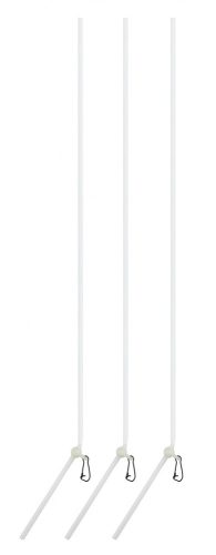 NEVIS Gubancgátló cső 30cm 3/cs. fehér (3452-1)
