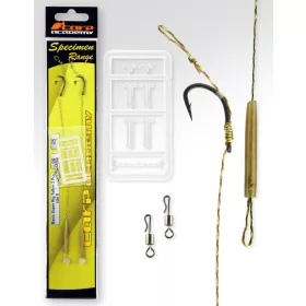 CARP ACADEMY Basic Super Rig Teflon 2-es méret 2db/cs