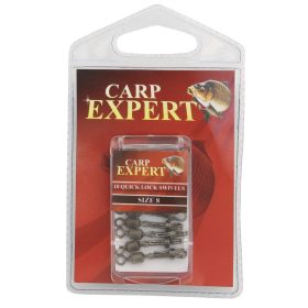 CARP EXPERT QUICK LOCK SWIVELS