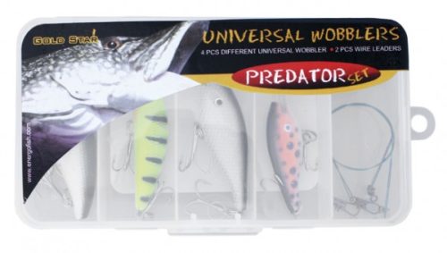 UNIVERSAL WOBLER SET(4WOB.+2WIRE LEADER+BOX)