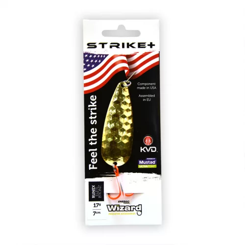 WIZARD STRIKE+RUNEX BRONZ 17G 7CM TÁMOLYGÓ