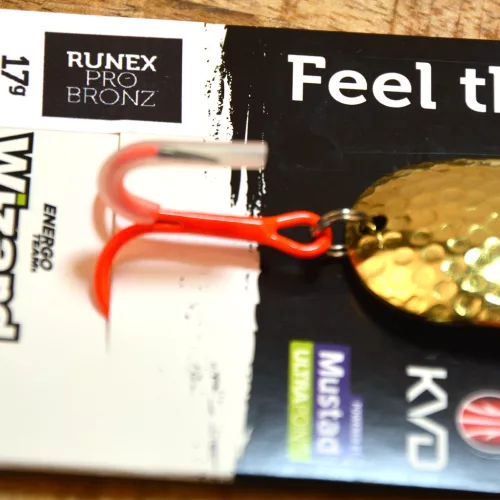 WIZARD STRIKE+RUNEX PRO BRONZ 17G 7CM TÁMOLYGÓ