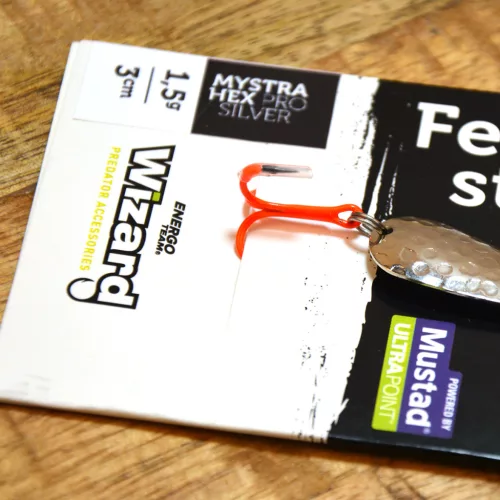 WIZARD STRIKE+MYSTRA HEX PRO 1,5 G 23 MM TÁMOLYGÓ SILVER