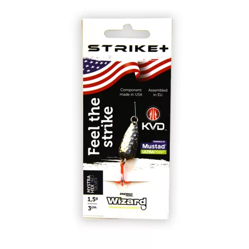WIZARD STRIKE+MYSTRA HEX 3,5 G 3 CM TÁMOLYGÓ SILVER